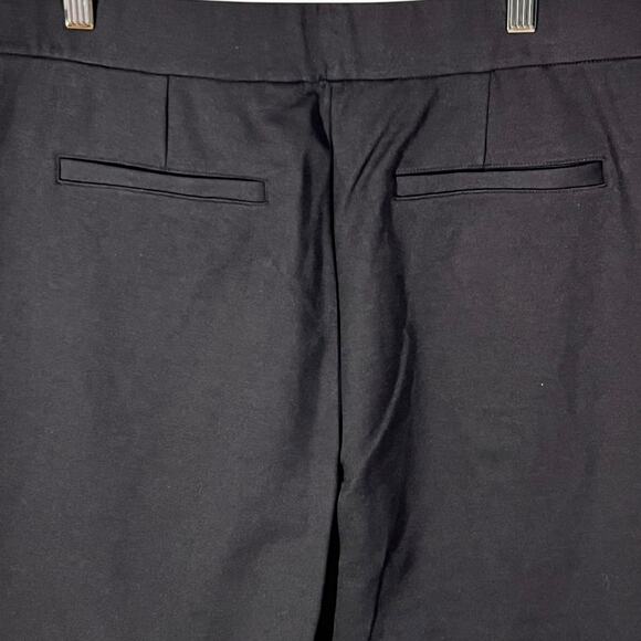 Beautiful by Lawrence Marian Black Knit Pants Minimalist Classic Size M - Picture 5 of 11